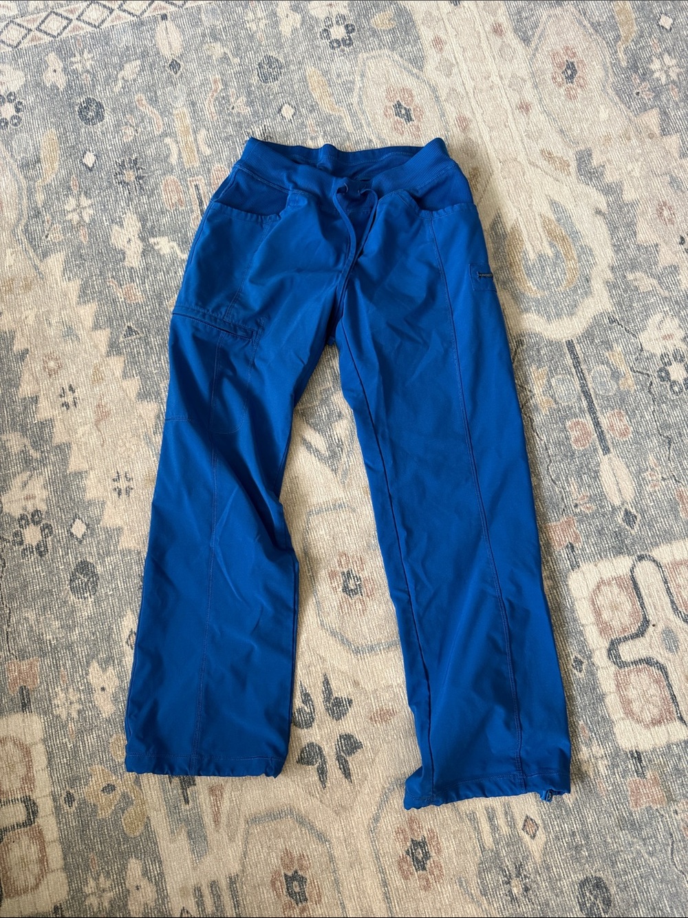 Women’s Royal Blue Scrubs- Small Petite